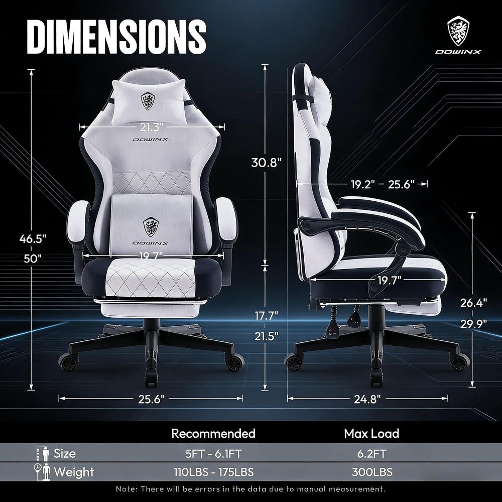 ゲーミングチェア、ケットスプリングクッション、マッサージ腰枕 - Massage のレビューと価格
