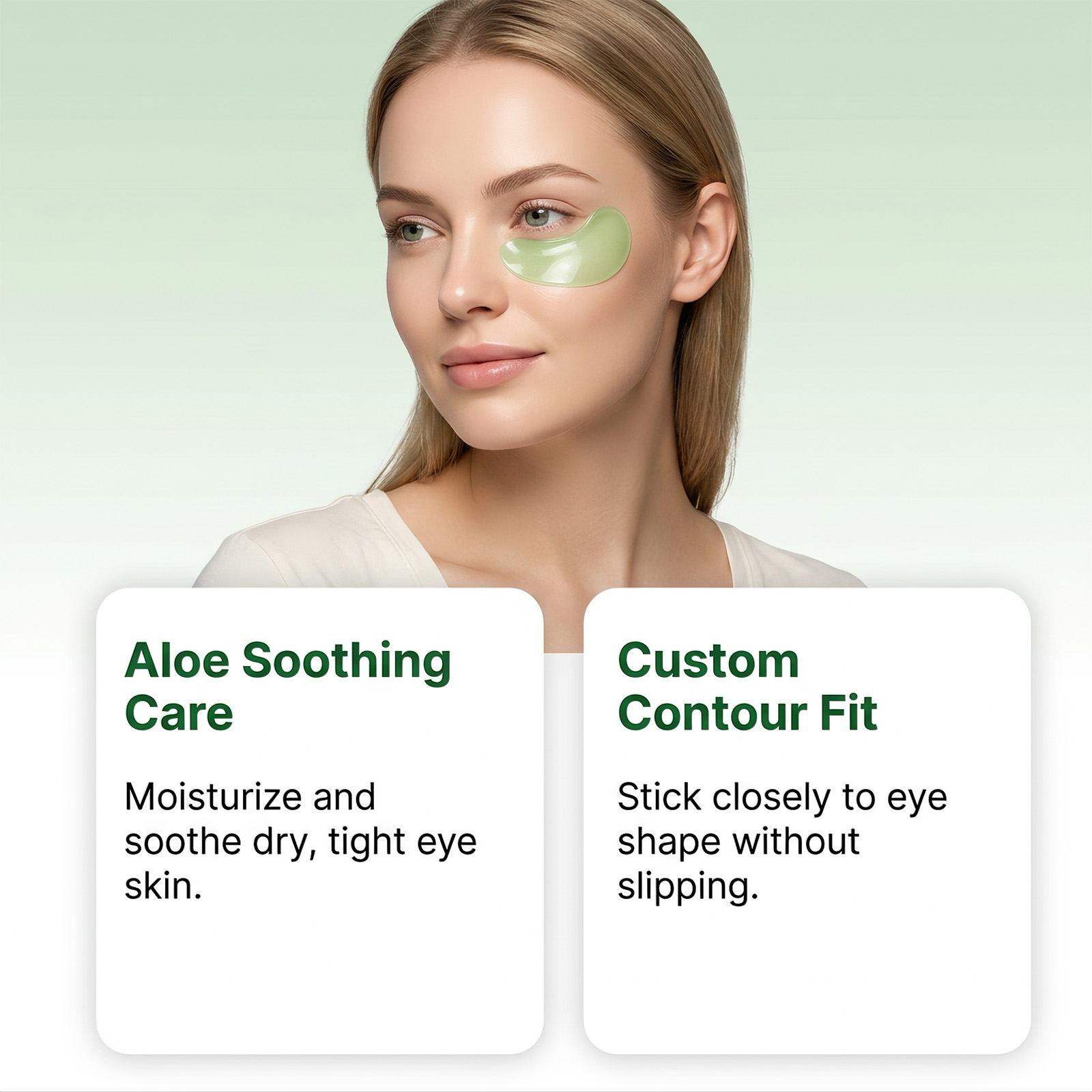 アボカドコラーゲン配合のアイマスク60枚入り。目の下のクマや - Collagen Under Eye Patches のレビューと価格