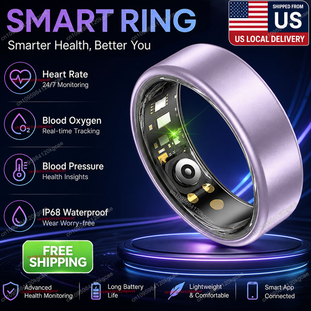スマートリング 心拍数 血中酸素 睡眠トラッカーリング IP - Health Monitors のレビューと価格
